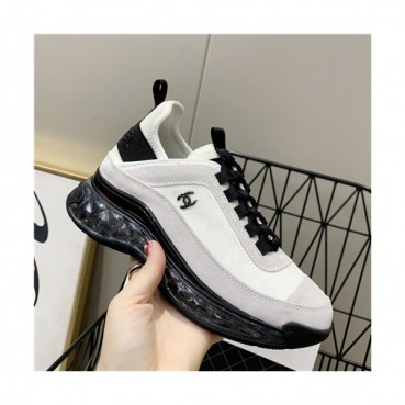 Chanel 2021 Women's Leather Sneakers - 샤넬 2021 여성용 레더 스니커즈,Size?(225