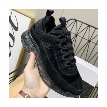 Chanel 2021 Women's Leather Sneakers - 샤넬 2021 여성용 레더 스니커즈,Size?(225