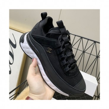 Chanel 2021 Women's Leather Sneakers - 샤넬 2021 여성용 레더 스니커즈,Size?(225