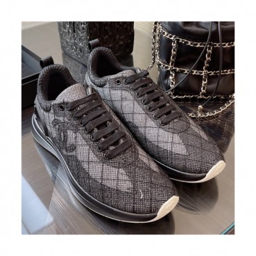 Chanel 2021 Women's Embroidery Sneakers - 샤넬 2021 여성용 임브로이더리 스니커즈,Size(225