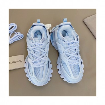 Balenciaga 2021 Women's Leather Sneakers - 발렌시아가 2021 여성용 레더 스니커즈,Size(225