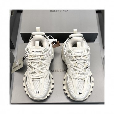 Balenciaga 2021 Women's Leather Sneakers - 발렌시아가 2021 여성용 레더 스니커즈,Size(225