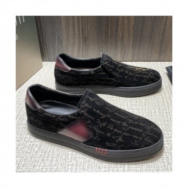 Berluti 2021 Men's Leather Sneakers - 벨루티 2021 남성용 레더 스니커즈,Size(240