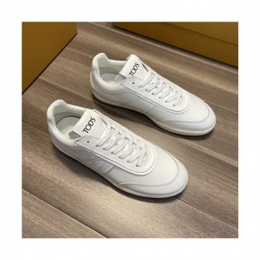 Tod's 2021 Men's Leather Sneakers - 토즈 2021 남성용 레더 스니커즈,Size(240