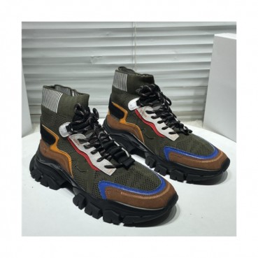 Moncler 2021 Men's Leather Sneakers - 몽클레어 2021 남성용 스니커즈,Size(240