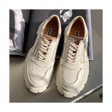 Jil Sander 2021 Women's Leather  Sneakers - 질샌더 2021 여성용 레더 스니커즈,Size(225