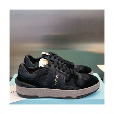 Lanvin 2021 Men's Leather Sneakers - 랑방 2021 남성용 레더 스니커즈,Size(240