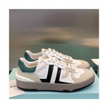 Lanvin 2021 Men's Leather Sneakers - 랑방 2021 남성용 레더 스니커즈,Size(240