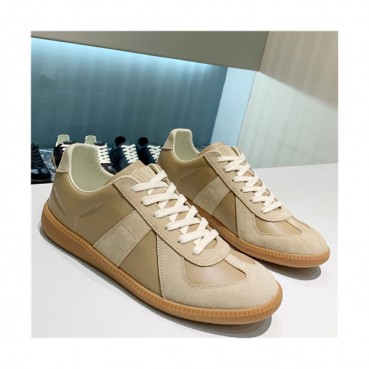 Maison Margiela 2021 Men's Leather Sneakers - 메종 마르지엘라 2021 남성용 레더 스니커즈,Size(240
