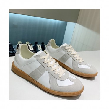 Maison Margiela 2021 Men's Leather Sneakers - 메종 마르지엘라 2021 남성용 레더 스니커즈,Size(240