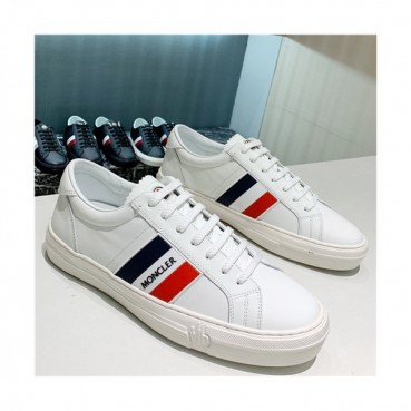 Moncler 2021 Men's Leather Sneaakers - 몽클레어 2021 남성용 레더 스니커즈,Size(240