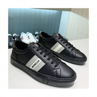Moncler 2021 Men's Leather Sneaakers - 몽클레어 2021 남성용 레더 스니커즈,Size(240