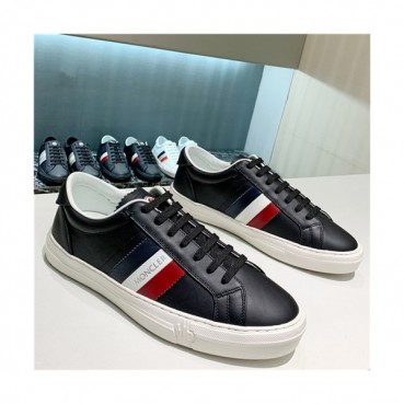Moncler 2021 Men's Leather Sneaakers - 몽클레어 2021 남성용 레더 스니커즈,Size(240