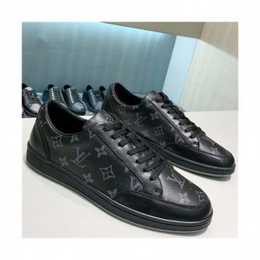 Louis Viutton 2021 Men's Leather Sneakers - 루이비통 2021 남성용 레더 스니커즈,Size(240