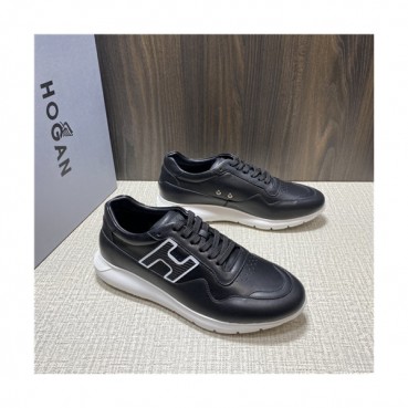Hogan 2021 Men's Leather Sneakers - 호간 2021 남성용 레더 스니커즈,Size(240