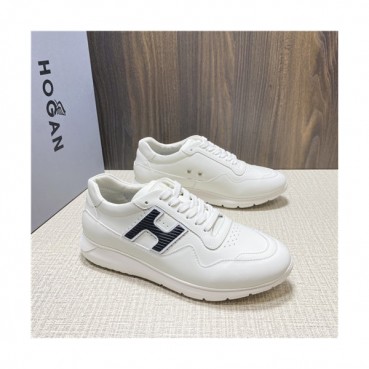 Hogan 2021 Men's Leather Sneakers - 호간 2021 남성용 레더 스니커즈,Size(240