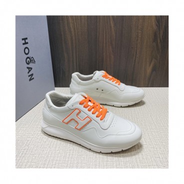 Hogan 2021 Men's Leather Sneakers - 호간 2021 남성용 레더 스니커즈,Size(240