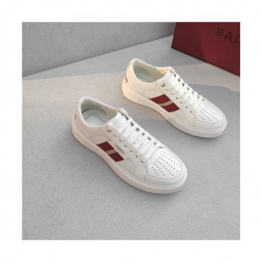 Bally 2021 Men's Leather Sneakers - 발리 2021 남성용 레더 스니커즈,Size(240