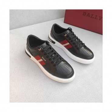 Bally 2021 Men's Leather Sneakers - 발리 2021 남성용 레더 스니커즈,Size(240