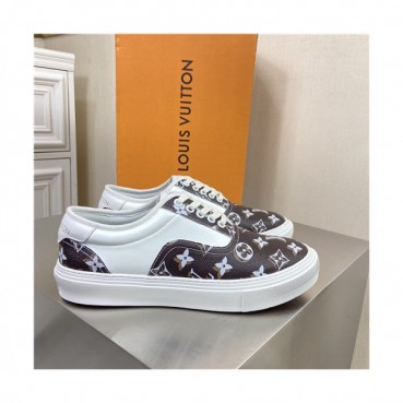 Louis Vuitton 2021 Men's Leather Sneakers - 루이비통 2021 남성용 레더 스니커즈,Size(240