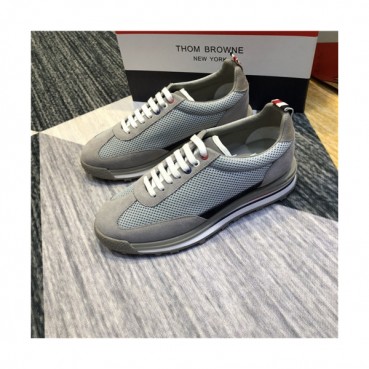 Thom Brown 2021 Men's Leather Sneakers - 톰브라운 2021 남성용 레더 스니커즈,Size(240