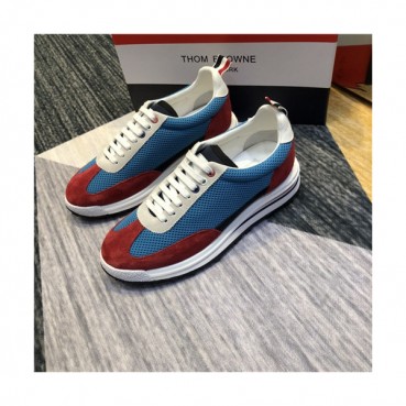 Thom Brown 2021 Men's Leather Sneakers - 톰브라운 2021 남성용 레더 스니커즈,Size(240