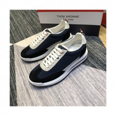Thom Brown 2021 Men's Leather Sneakers - 톰브라운 2021 남성용 레더 스니커즈,Size(240