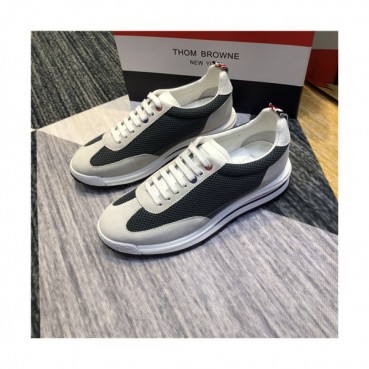 Thom Brown 2021 Men's Leather Sneakers - 톰브라운 2021 남성용 레더 스니커즈,Size(240