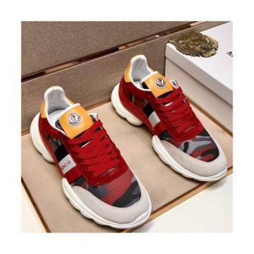 Moncler 2021 Men's Leather Sneakers - 몽클레어 2021 남성용 레더 스니커즈,Size(240