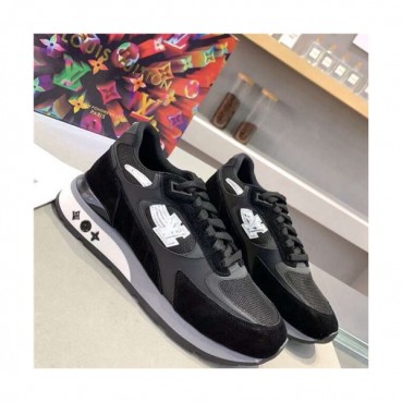 Louis Vuitton 2021 Men's Leather Sneakers - 루이비통 2021 남성용 레더 스니커즈,Size(240