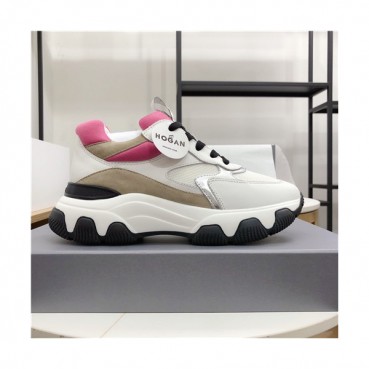 Hogan 2021 Women's Leather Sneakers - 호간 2021 여성용 레더 스니커즈,Size(225
