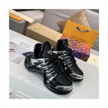 Louis Vuitton 2020 Women's Leather Sneakers - 루이비통 2020 여성용 레더 스니커즈,Size(225