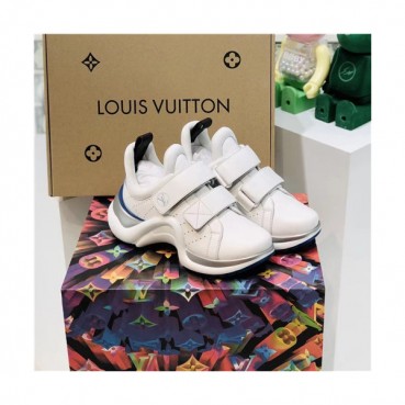 Louis Vuitton 2020 Women's Leather Sneakers - 루이비통 2020 여성용 레더 스니커즈,Size(225