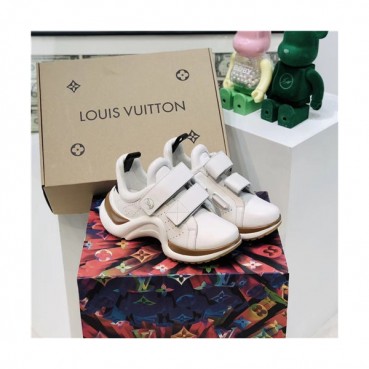 Louis Vuitton 2020 Women's Leather Sneakers - 루이비통 2020 여성용 레더 스니커즈,Size(225