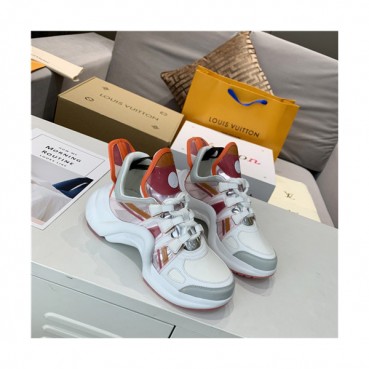 Louis Vuitton 2020 Women's Leather Sneakers - 루이비통 2020 여성용 레더 스니커즈,Size(225