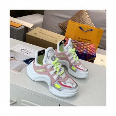 Louis Vuitton 2020 Women's Leather Sneakers - 루이비통 2020 여성용 레더 스니커즈,Size(225