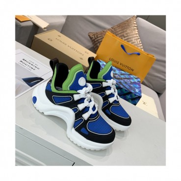 Louis Vuitton 2020 Women's Leather Sneakers - 루이비통 2020 여성용 레더 스니커즈,Size(225