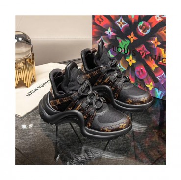 Louis Vuitton 2020 Women's Leather Sneakers - 루이비통 2020 여성용 레더 스니커즈,Size(225