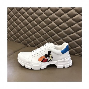 Gucci 2020 Men's Leather Sneakers - 구찌 2021 남성용 레더 스니커즈,Size(240