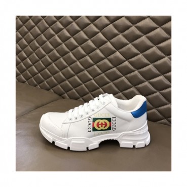 Gucci 2020 Men's Leather Sneakers - 구찌 2021 남성용 레더 스니커즈,Size(240