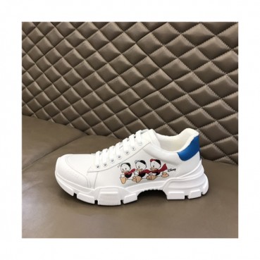Gucci 2020 Men's Leather Sneakers - 구찌 2021 남성용 레더 스니커즈,Size(240