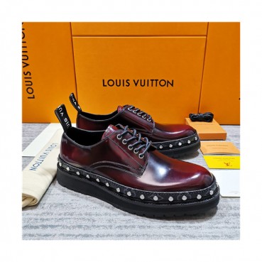 Louis Vuitton 2020 Men's Black Ice Leather Sneakers - 루이비통 2020 남성용 블랙 아이스 레더 스니커즈,Size(240