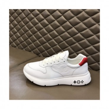 Louis Vuitton 2020 Men's Leather Sneakers - 루이비통 2021 남성용 레더 스니커즈,Size(240