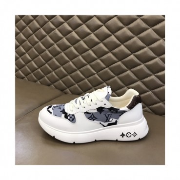Louis Vuitton 2020 Men's Leather Sneakers - 루이비통 2021 남성용 레더 스니커즈,Size(240