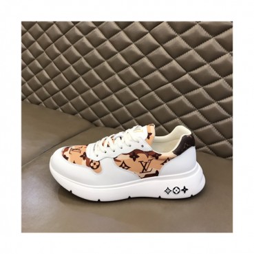 Louis Vuitton 2020 Men's Leather Sneakers - 루이비통 2021 남성용 레더 스니커즈,Size(240