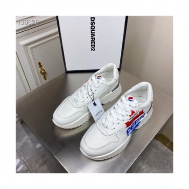 Dsquared 2020 Men's Leather Sneakers - 디스퀘어드 2020 남성용 레더 스니커즈,Size(240