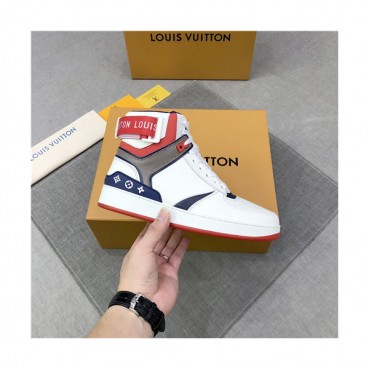 Louis Vuitton 2020 Men's Leather Sneakers - 루이비통 2020 남성용 레더 스니커즈,Size(240