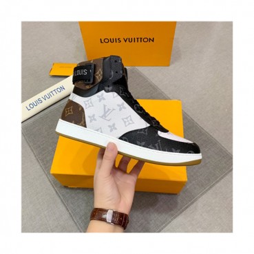 Louis Vuitton 2020 Men's Leather Sneakers - 루이비통 2020 남성용 레더 스니커즈,Size(240