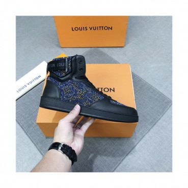 Louis Vuitton 2020 Men's Leather Sneakers - 루이비통 2020 남성용 레더 스니커즈,Size(240