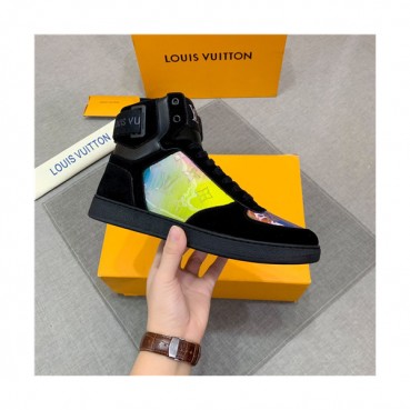 Louis Vuitton 2020 Men's Leather Sneakers - 루이비통 2020 남성용 레더 스니커즈,Size(240